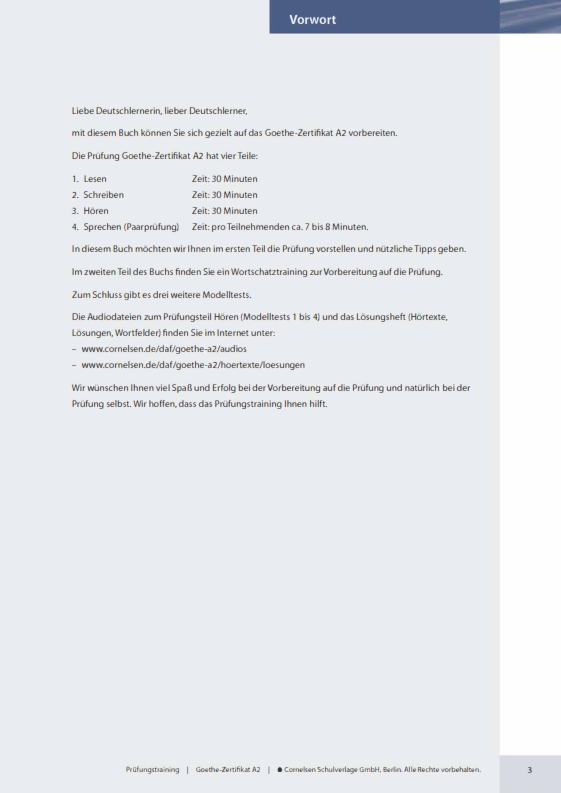 Prufungstraining Goethe Zertifikat A2 - Image 6