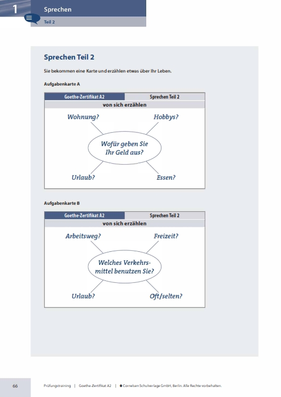 Prufungstraining Goethe Zertifikat A2 - Image 4