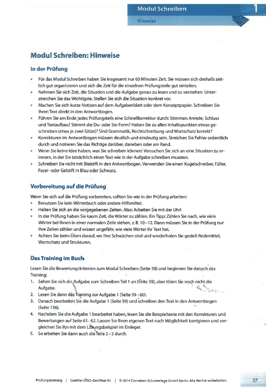 Prufungstraining Goethe Zertifikat B1 - Image 4
